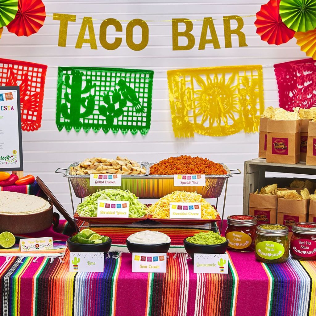 DIY Taco Bar Party Ideas