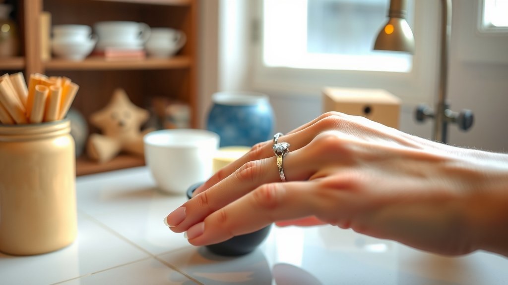 Getting Your Rings Sparkling Clean at Home