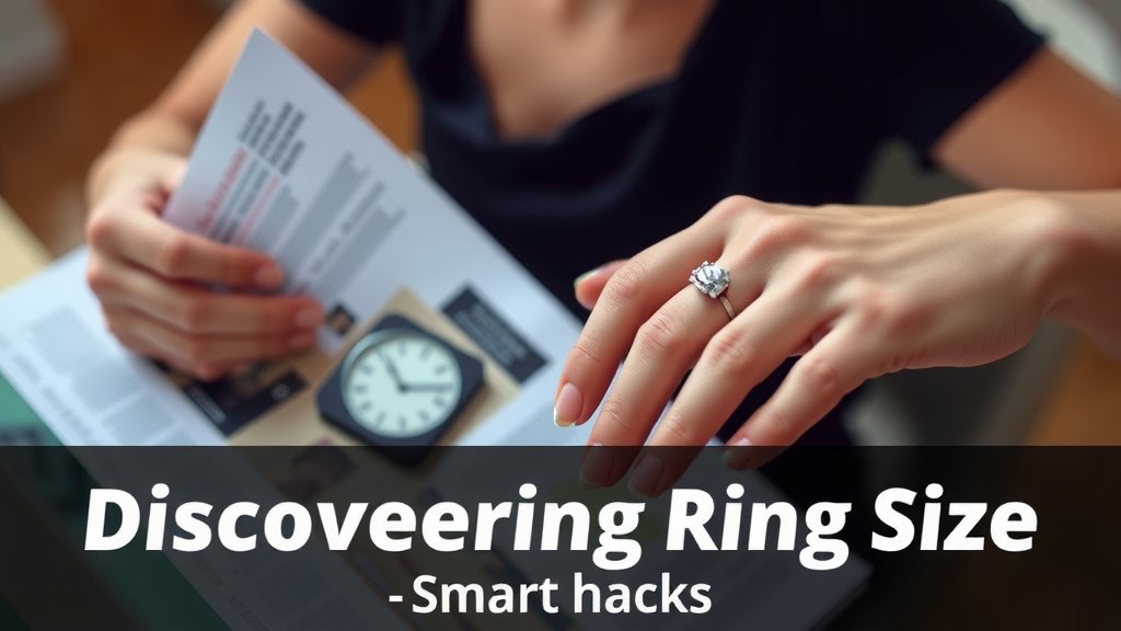 Your Secret Guide to Discovering Ring Size