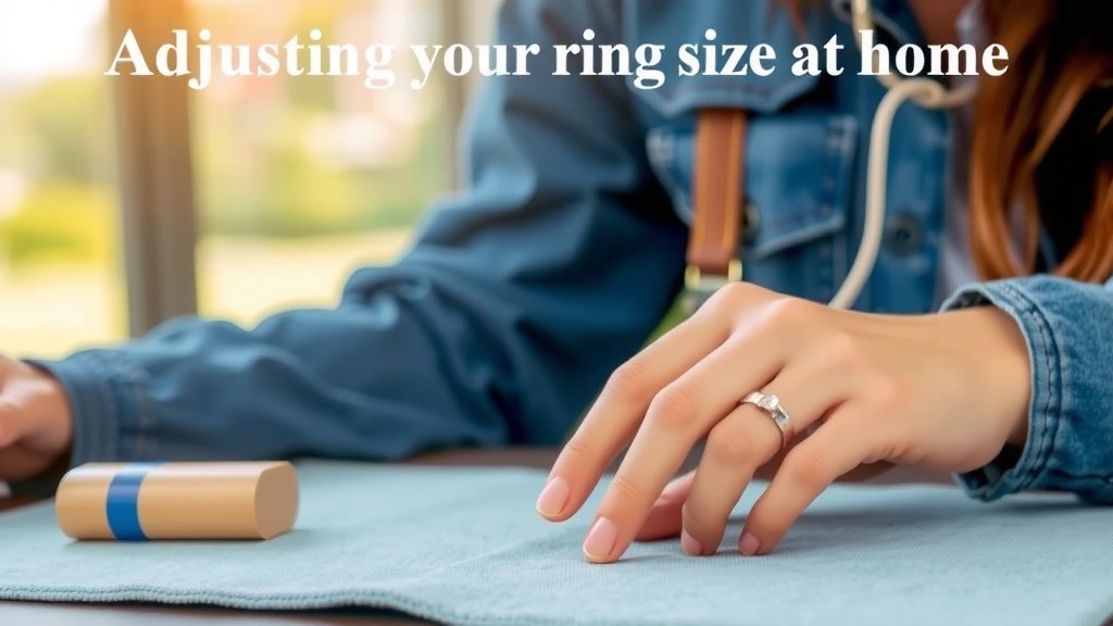 Adjusting Your Ring Size at Home