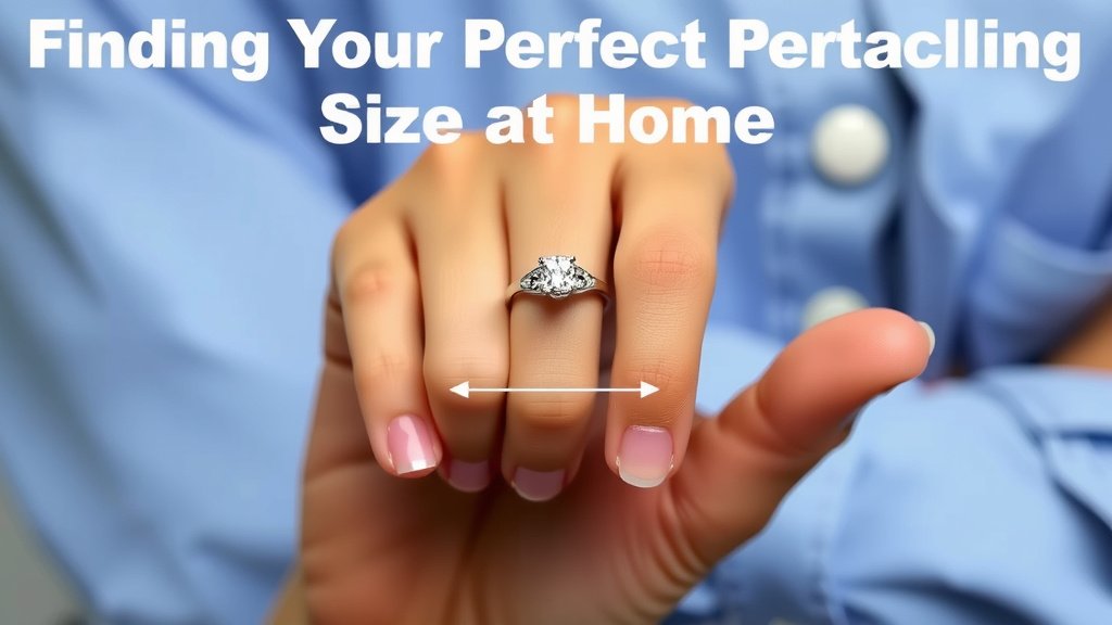 Finding Your Perfect Ring Size at Home