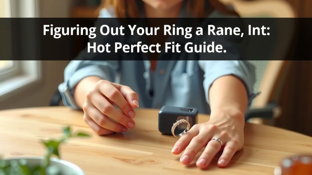 Figuring Out Your Ring Size at Home