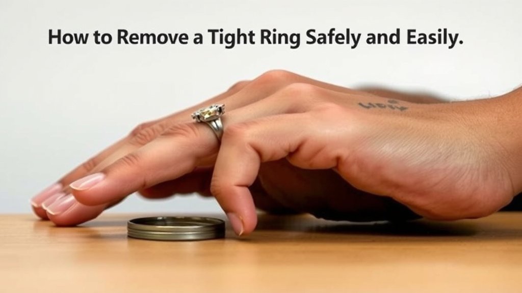 Getting Your Stuck Ring Off Safely