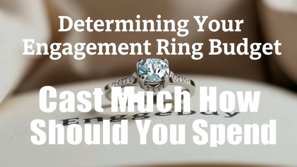 Determining Your Engagement Ring Budget
