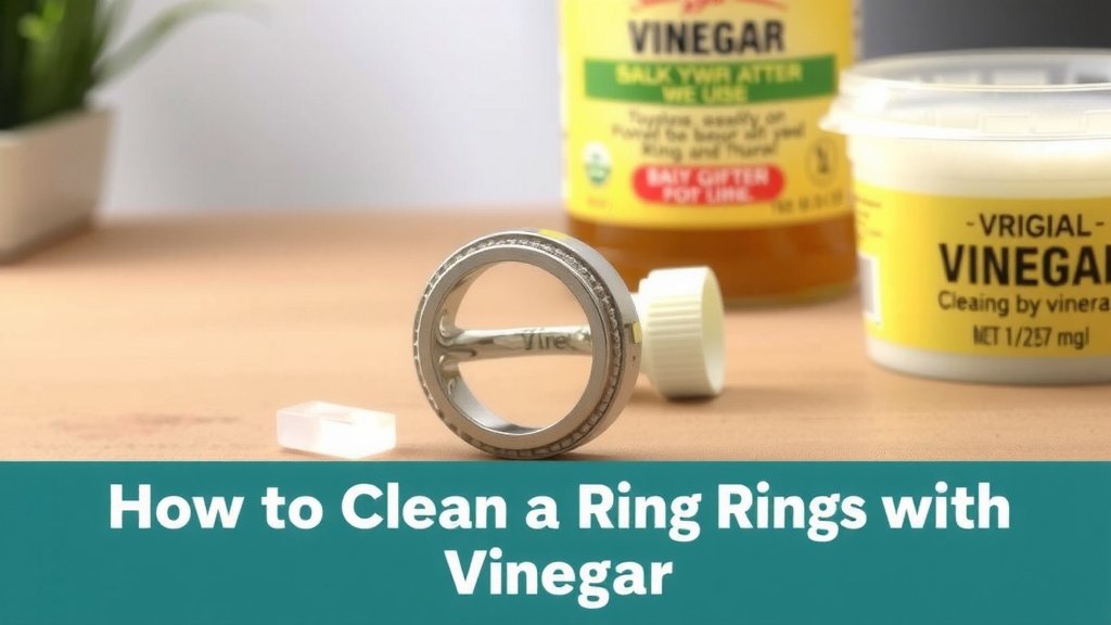 Your Guide to Cleaning Rings with Vinegar