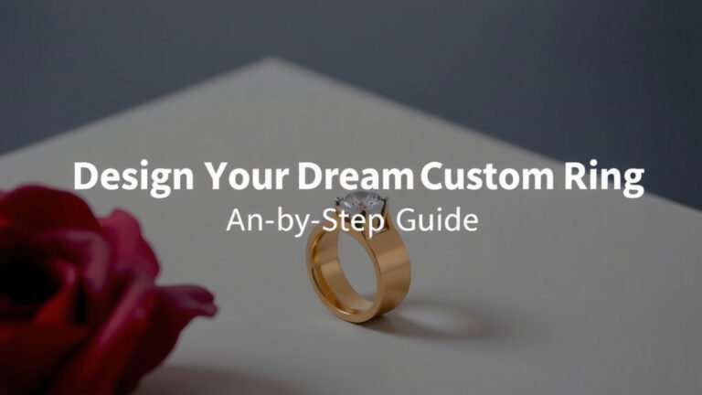 Design Your Dream Custom Ring: A Step-by-Step Guide
