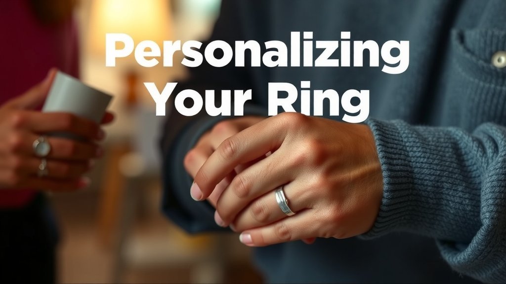 Personalizing Your Ring: Engraving Options at Home and Beyond