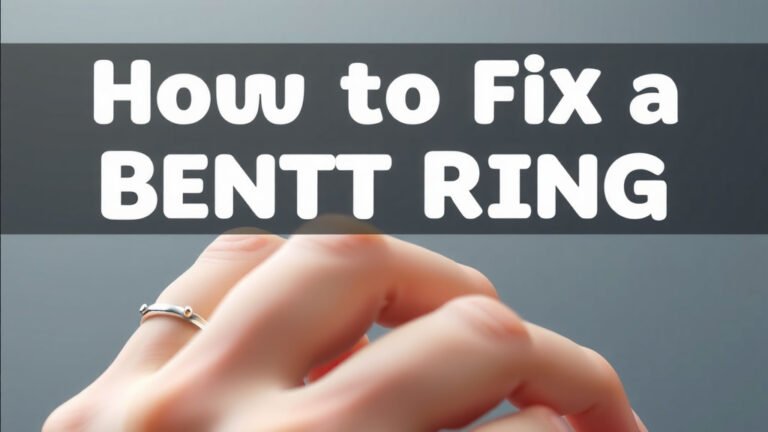 How to Fix a Bent Ring: Simple DIY Methods