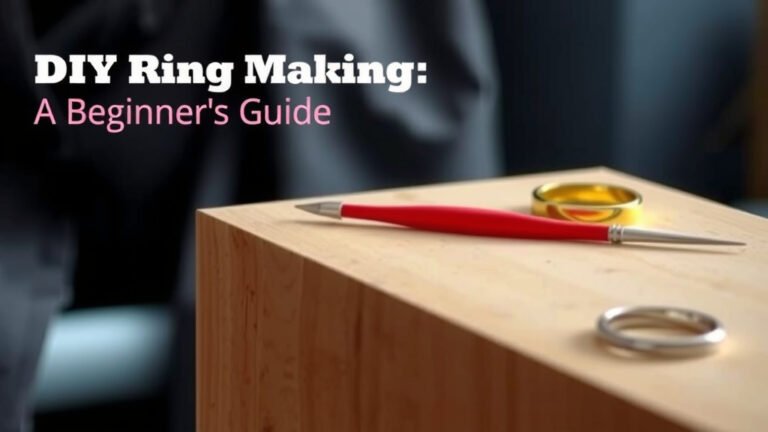 DIY Ring Making: A Beginner's Guide