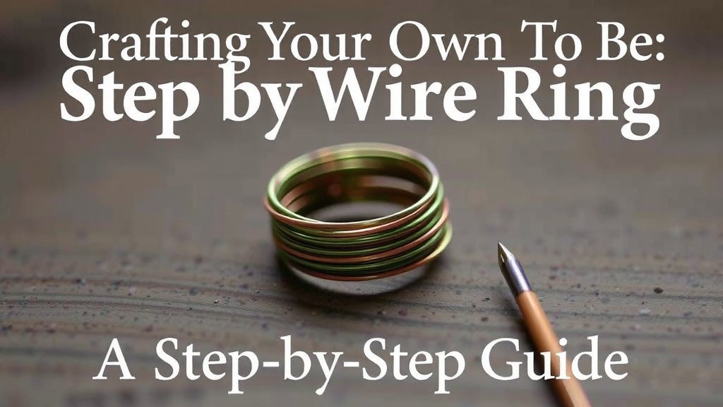 Crafting Your Own Wire Rings: A Step-by-Step Guide