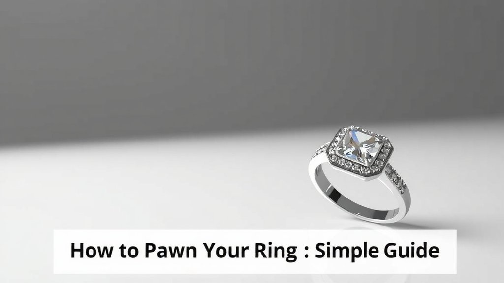 How to Pawn Your Ring: A Simple Guide