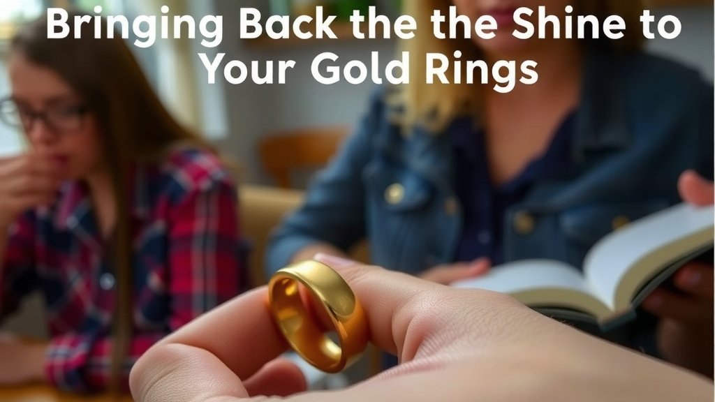 Bringing Back the Shine to Your Gold Rings