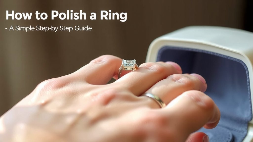 Keeping Your Rings Sparkling: A Simple Polishing Guide