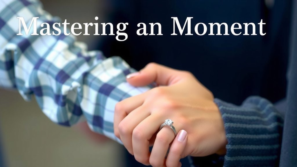 Mastering the Moment: How to Present an Engagement Ring