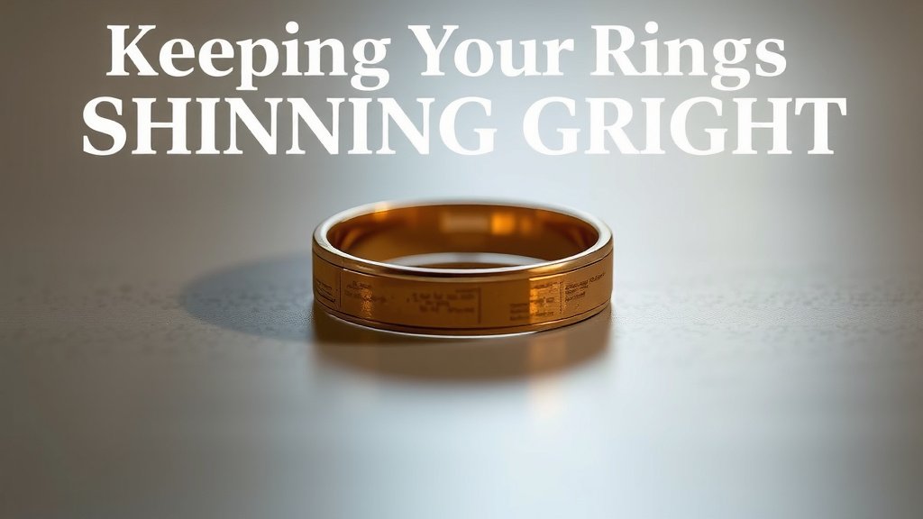 Keeping Your Rings Shining Bright: A Guide to Preventing Tarnish