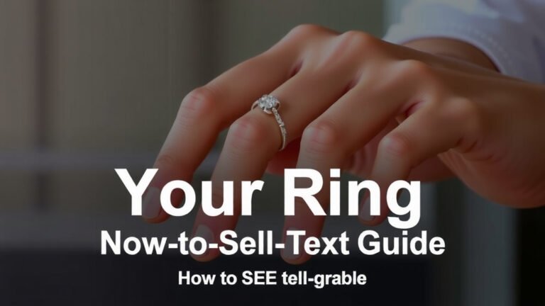 How to Sell Your Ring: A Step-by-Step Guide