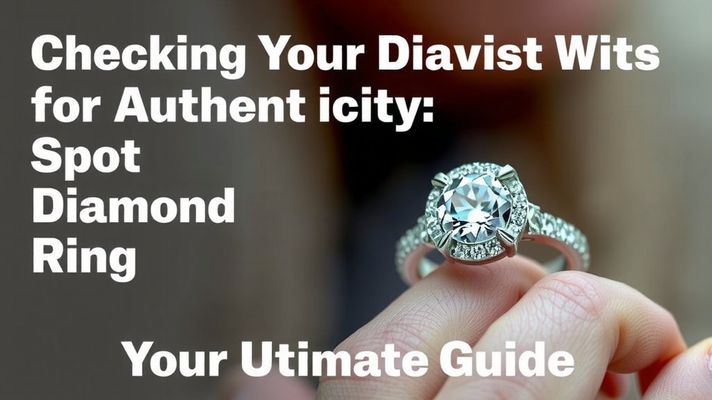 Checking Your Diamond for Authenticity
