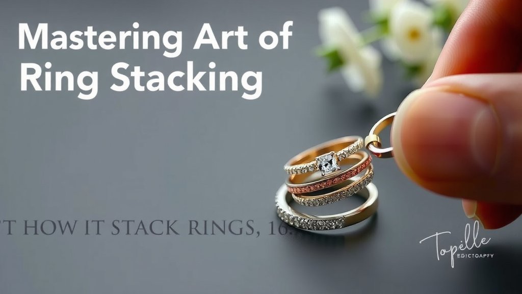 Mastering the Art of Ring Stacking
