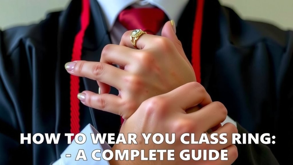 Wearing Your Class Ring: Traditions and Personal Touches