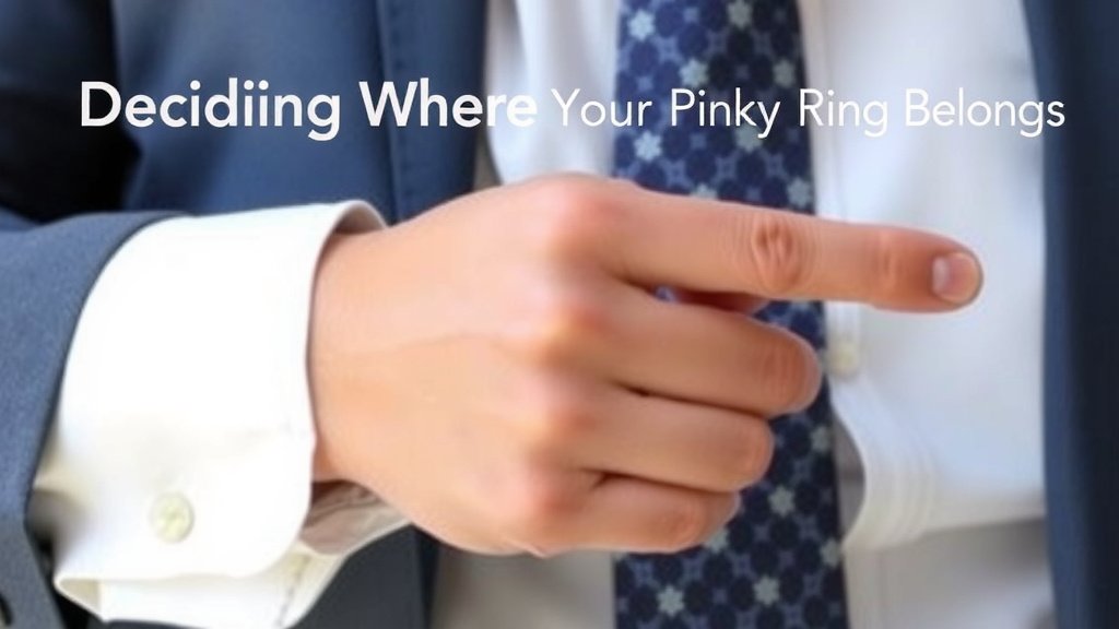 Deciding Where Your Pinky Ring Belongs