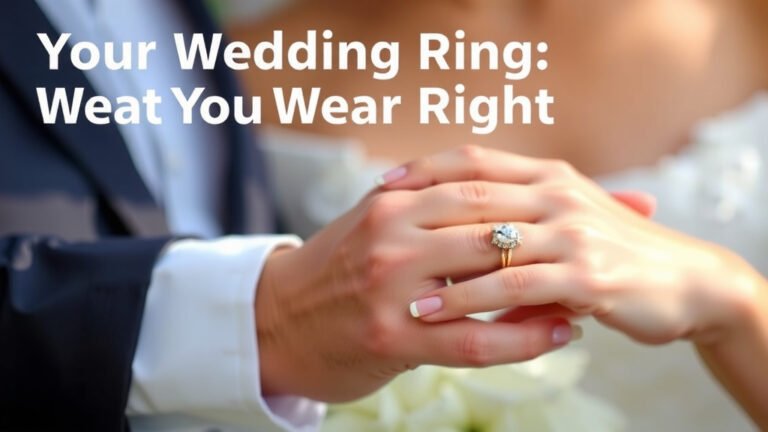 Your Wedding Ring: How to Wear It Right