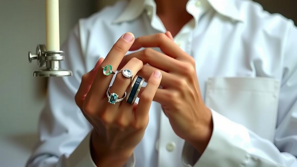 Mastering the Art of Wearing Multiple Rings