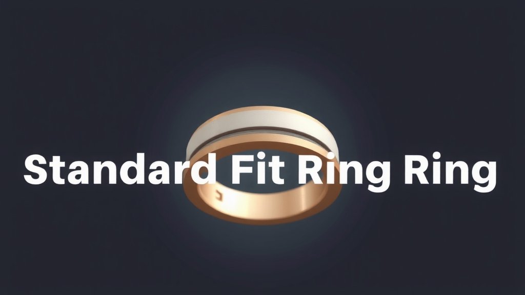 Understanding Standard Fit Ring Sizing: A Complete Guide