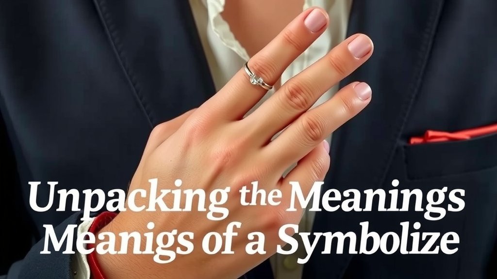 Unpacking the Meanings of a Pinky Ring