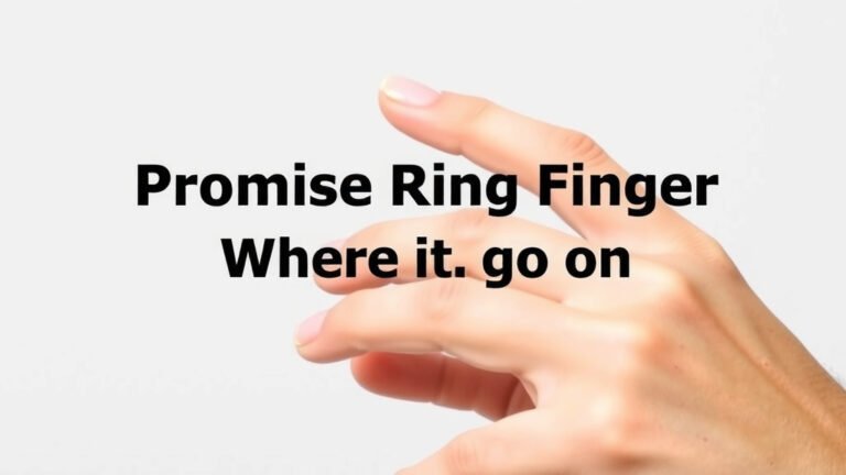 Promise Ring Finger: Where Does it Go