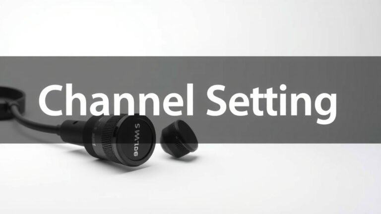 Understanding the Channel Setting: A Detailed Guide