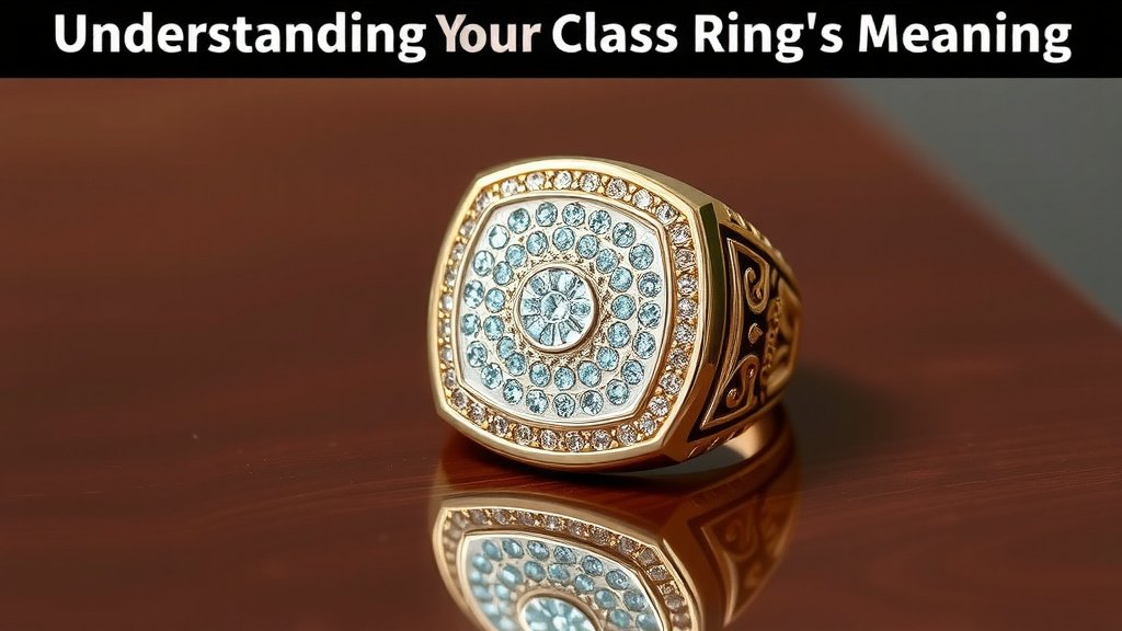 Understanding Your Class Ring's Meaning