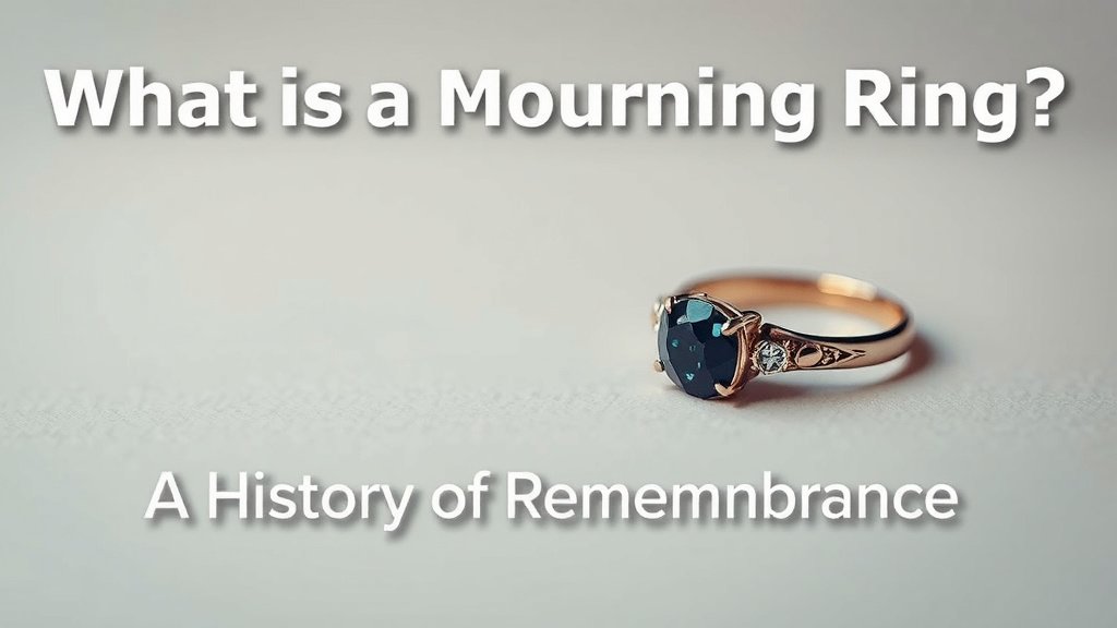 What is a Mourning Ring? A History of Remembrance