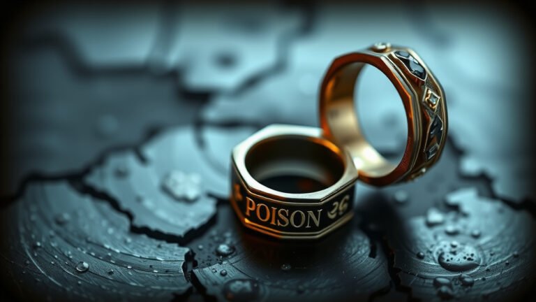 What Is a Poison Ring? Discover Hidden Compartments