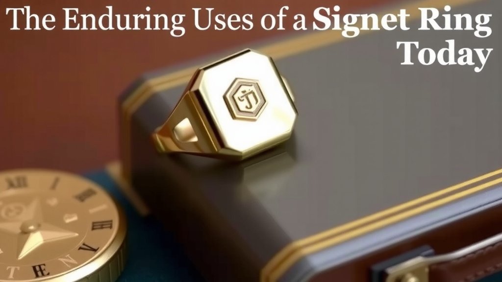 The Enduring Uses of a Signet Ring Today