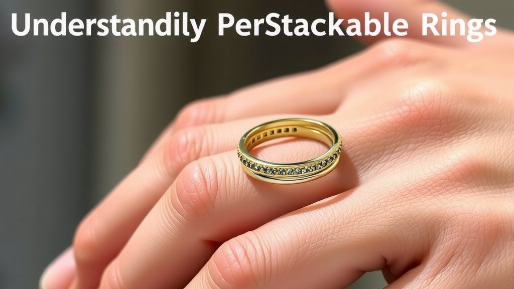 Understanding Stackable Rings: Your Guide to Building a Personalized Stack