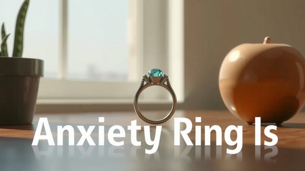 Understanding What an Anxiety Ring Is