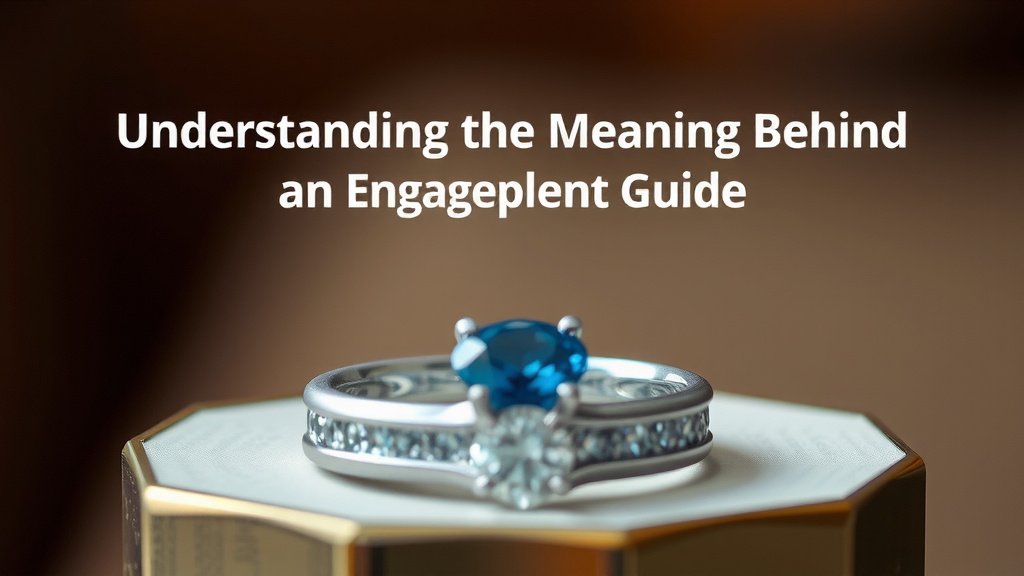 Understanding the Meaning Behind an Engagement Ring