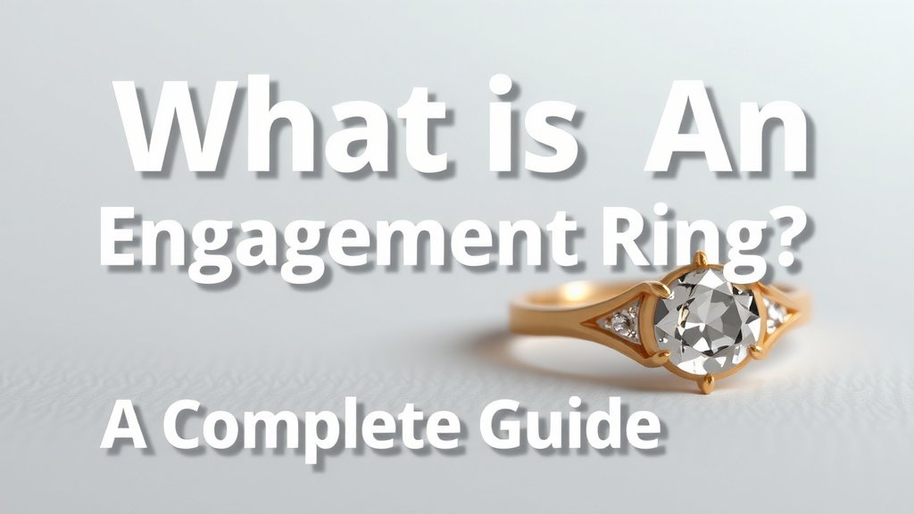 What Is An Engagement Ring? A Complete Guide