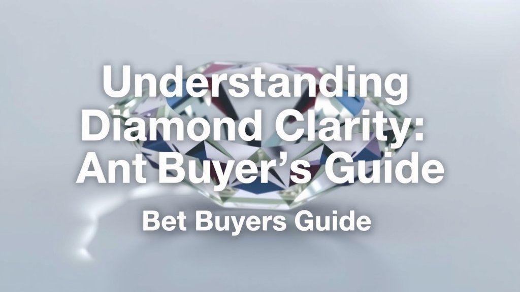 Understanding Diamond Clarity: A Buyer's Guide