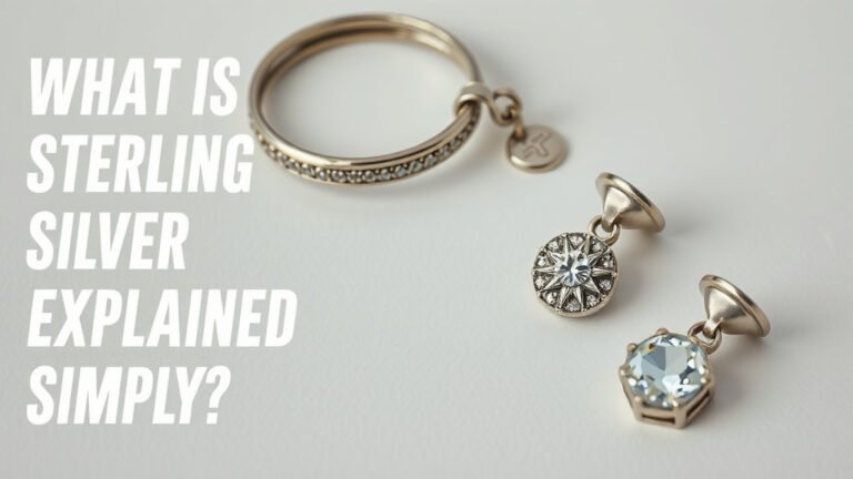 What Is Sterling Silver Explained Simply