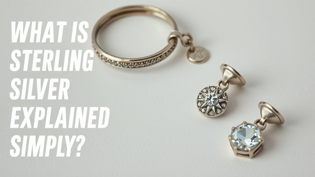 What Is Sterling Silver Explained Simply
