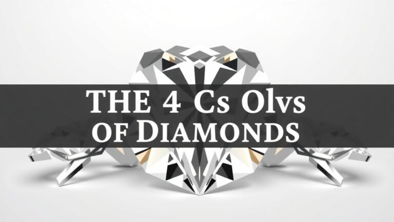 Understanding the 4 Cs of Diamonds: A Buyer's Guide