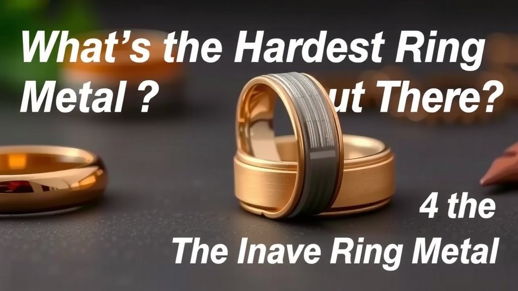 Exploring the Toughest Ring Metals Out There