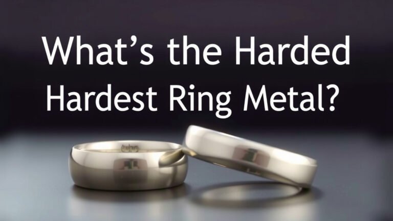 What's the Hardest Ring Metal? The Ultimate Guide