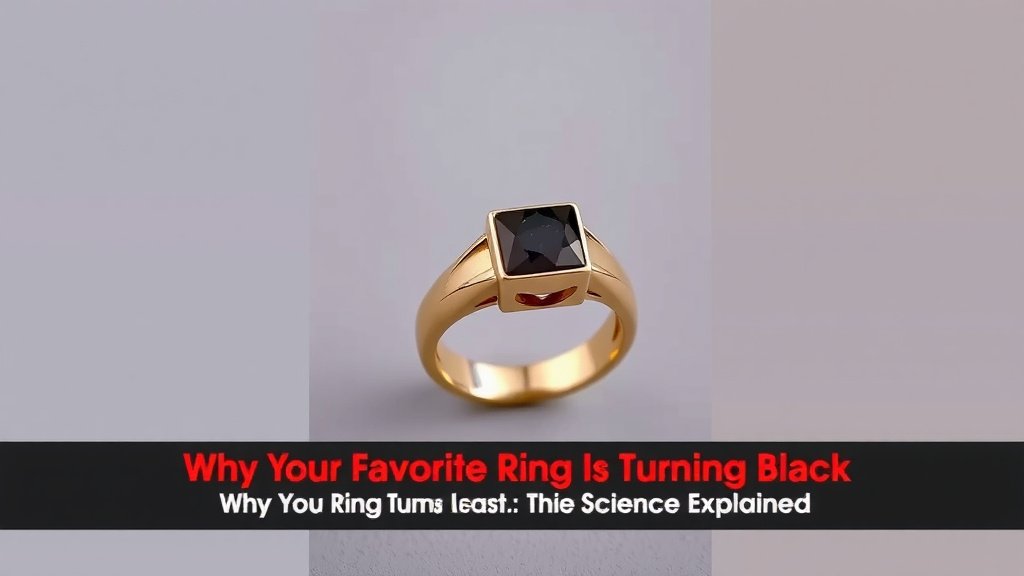 Why Your Favorite Ring Is Turning Black