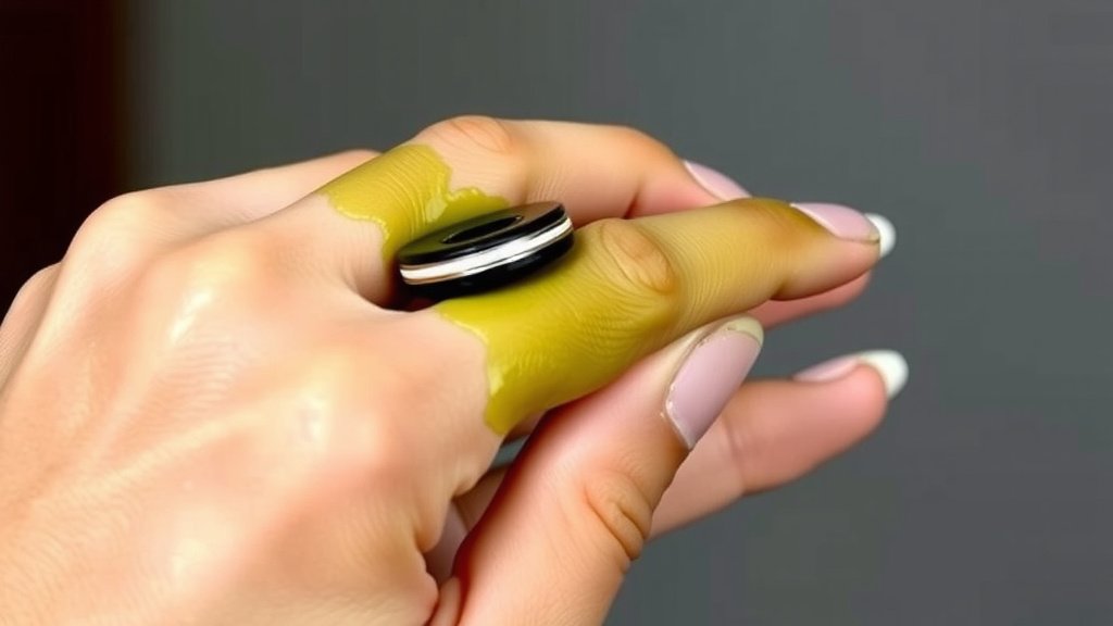 Getting Rid of That Ring-Caused Green Finger Stain