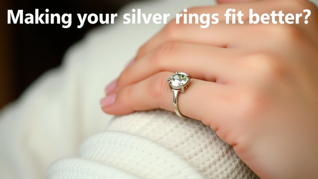 Making Your Silver Rings Fit Better
