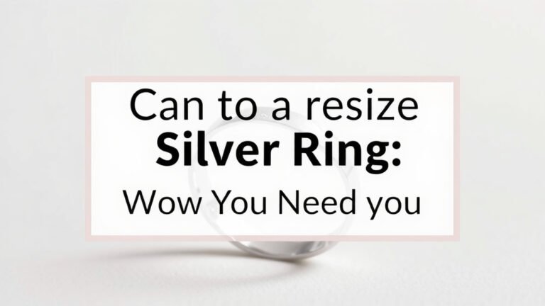 Resizing a Silver Ring: What You Need to Know