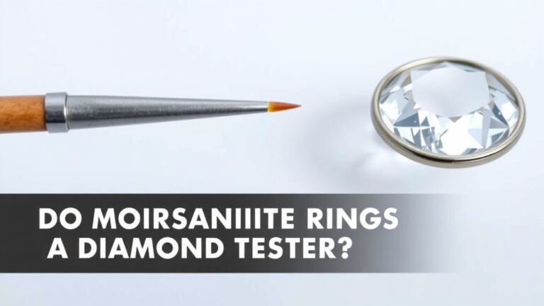 Do Moissanite Rings Pass a Diamond Tester?