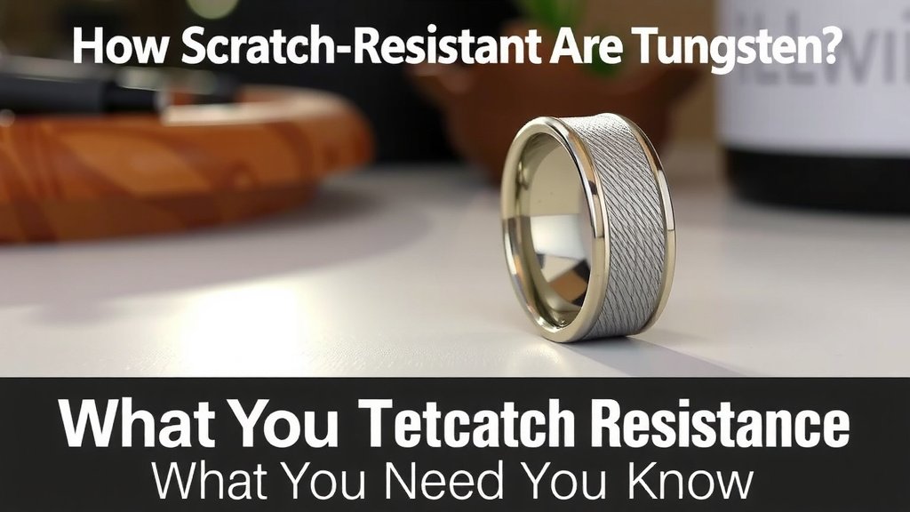 How Scratch-Resistant Are Tungsten Rings?